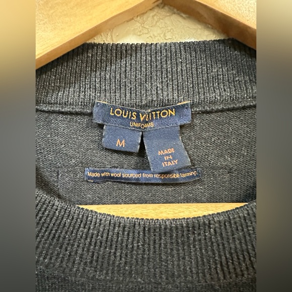 Louis Vuitton Charcoal Crewneck Sweater - Picture 3 of 6